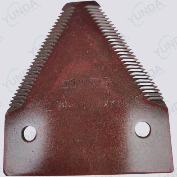 Grain head cutter bar knife section 611203, 767936 suitable for Claas combines