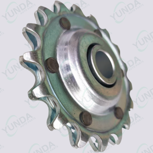Gear with bearing Z17 - Small bushing box harvester COD: 103244 - Image 3