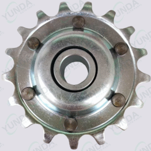 Gear with bearing Z17 - Small bushing box harvester COD: 103244